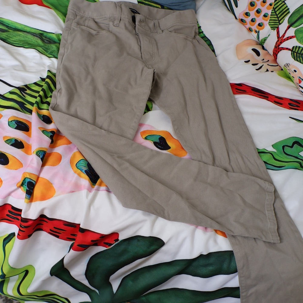James Perse Tan Chinos Lightweight Cotton